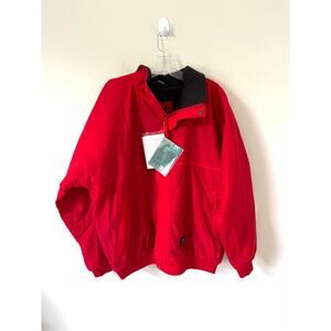 Helly Hansen Polar Insulated Cold Weather Storm Jacket Red Size Large NEW